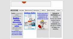 Desktop Screenshot of daikin-tienda-online.com